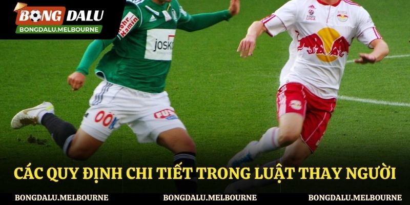 Những quy định của luật thay người