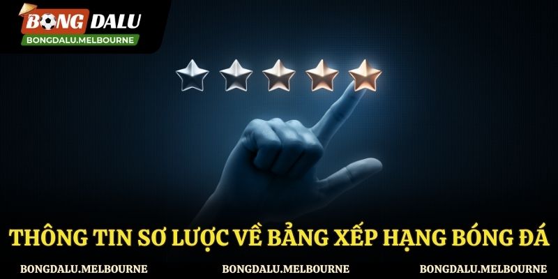 Tìm hiểu cơ bản về bảng xếp hạng bóng đá