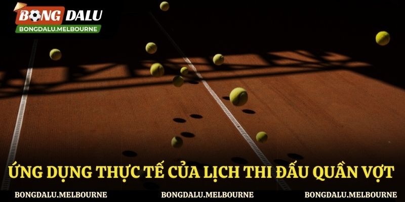 Ứng dụng của lịch thi đấu
