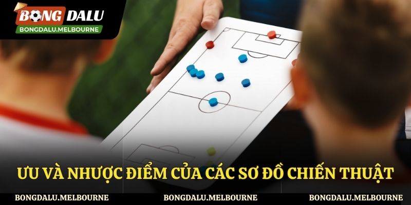 Đánh giá về ưu và nhược điểm của các sơ đồ chiến thuật